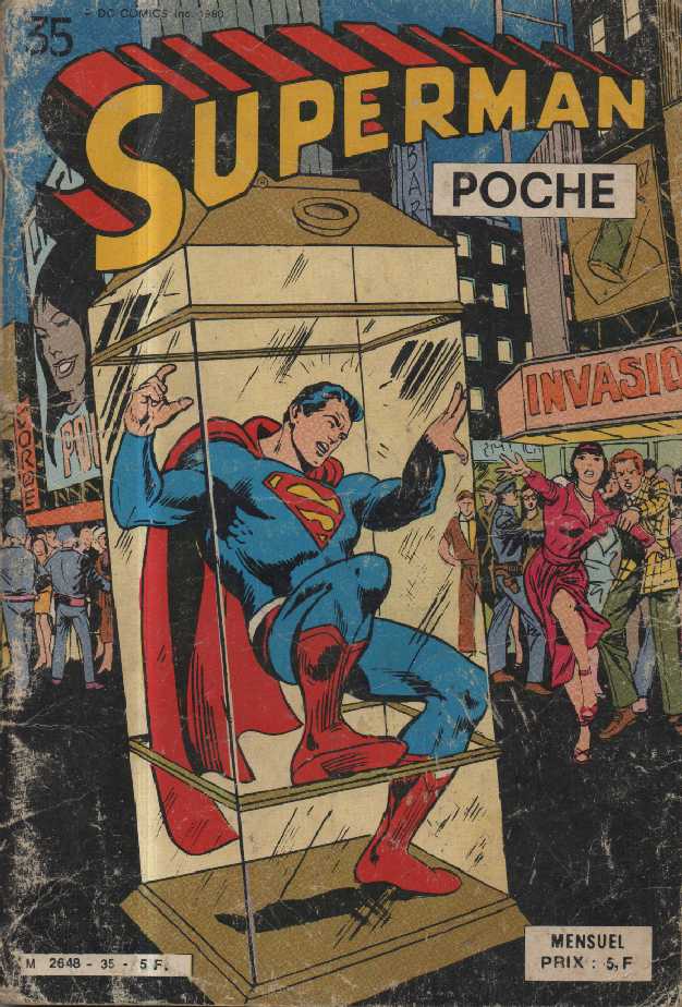 Scan de la Couverture Superman Poche n 35